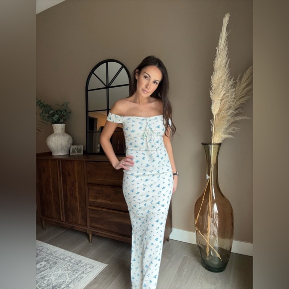 NWT - See You Monday Los Angeles Floral Maxi Dress – XS – Cottagecore / Romantic - Picture 2 of 6